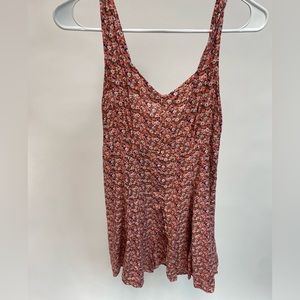 Sadie Robertson - pink floral romper/dress